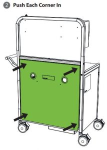 FIG 15 Attach Rear Panel