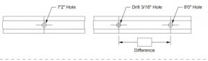 FIG 16 Miscellaneous Door Heights up to 8'
