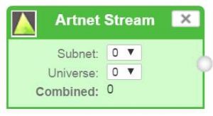 FIG 17 Art-Net Stream