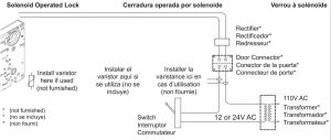 FIG 19 Solenoid Operated Lock