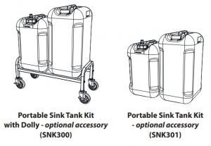 FIG 2 Portable Sink Models