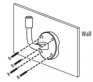 FIG 2 Wall mount