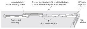 FIG 20 Set latch projection.