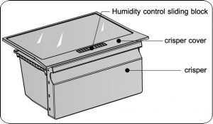 FIG 22 Crisper and Humidity control