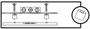 FIG 4 DETERMINING WHAT TYPE BACK YOUR TV HAS
