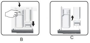 FIG 4 DRAINING RESIDUAL WATER