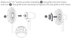 FIG 5 Install the rear grille