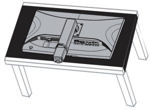 FIG 5 Installing a wall-mount bracket