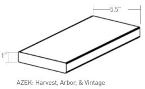 FIG 5 Square Shouldered Deck Boards