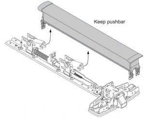 FIG 6 Remove Pushpad From Baseplate