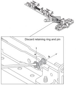 FIG 7 Discard retaining ring and pin