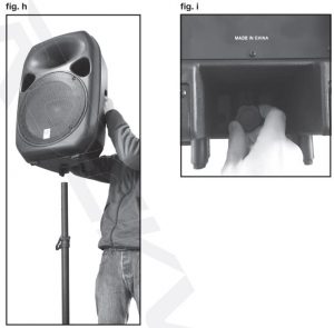 FIG 7 Mounting the Speaker