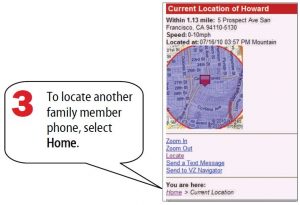 FIG 70 Locate Family Member Phones