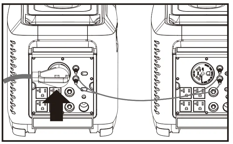 FIRMAN E201001 Portable Power Station - Parallel Operation