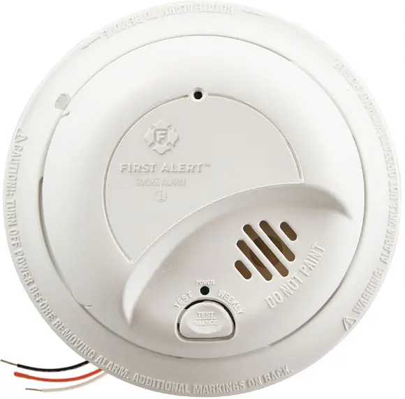 FIRST -ALERT -SM300-AC -Interconnect -Hardwire -Dual -Sensor -Smoke -Alarm -with -Battery -Backup -product image