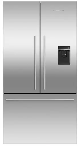 FISHER PAYKEL RF610ADUSX4 90cm Freestanding French Door Refrigerator Freezer -
