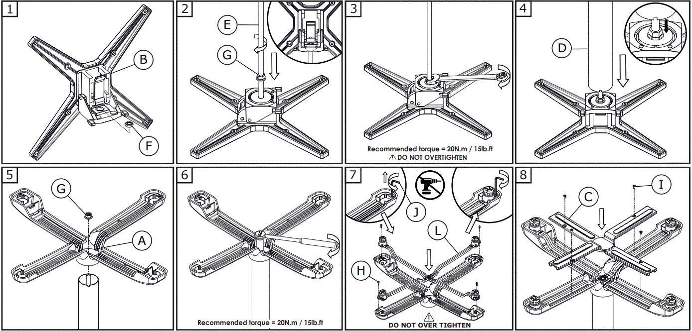 FLAT-SX-Series-Auto-Adjusting-Table-Bases-fig-2