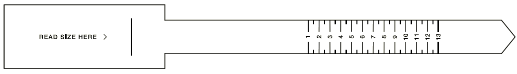 Option I: Ring Sizer