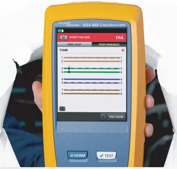 FLUKE DSX 602 500 MHZ Cable Analyzer