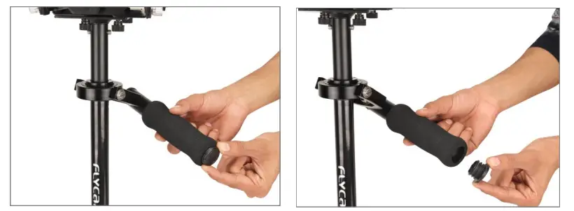 FLYCAM FLCM-HD5-QT Handheld Stabilizer - Setup 31