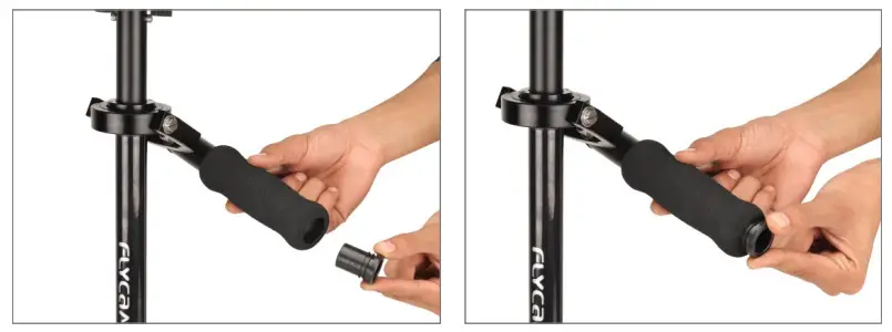 FLYCAM FLCM-HD5-QT Handheld Stabilizer - Setup 32