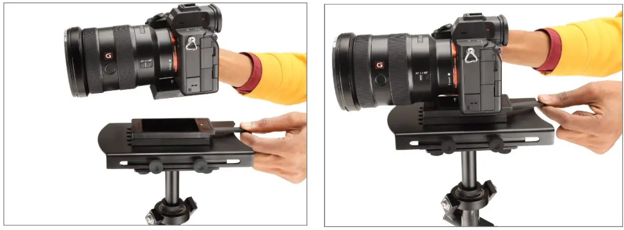 Nano camera Stabilizer System Setup