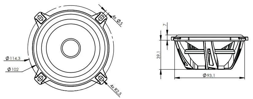 FOCAL ES 100 KE K2 Power Series 4 Inch Component Speaker System - overview 32