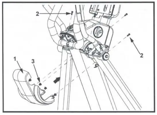 Attach Middle Shroud 