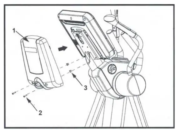 Attach Rear Cover (Console) 