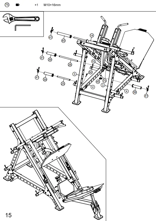 FRENCH-FITNESS-FFM-PLHSLP-Monster-P-L-Hack-Squat-Leg-Press-fig 22