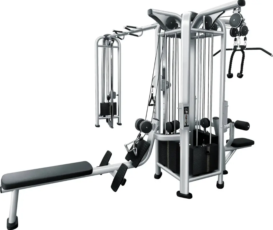 FRENCH FITNESS FFS-5SMJG FFS Silver 5 Stack Multi Jungle Gym-product
