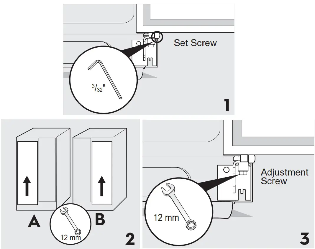 FRIGIDAIRE FRSS2623AS Side by Side Refrigerator - illustration