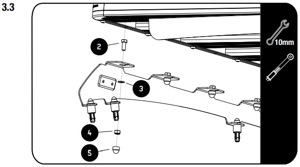FRONT RUNNER FATT006 Slimline II Roof Rack - parts14