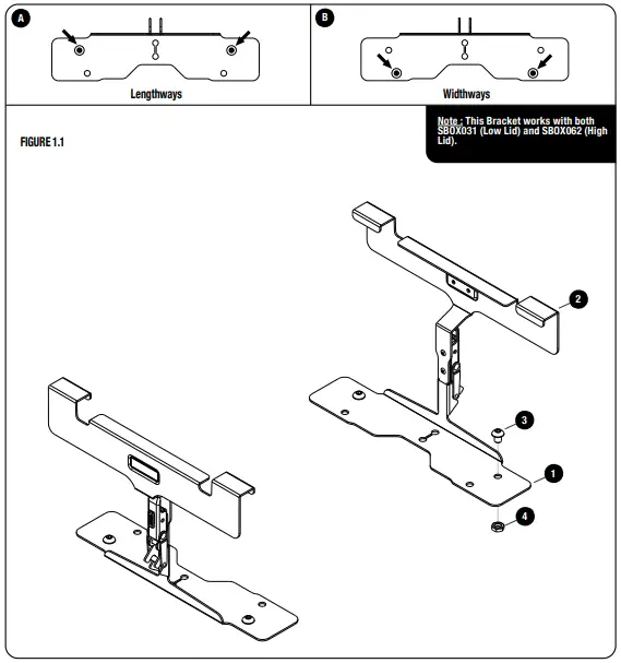 FRONT-RUNNER-RRAC257-Wolf-Pack-Pro-Rack-Mounting-Bracket-MKII-FIG-2