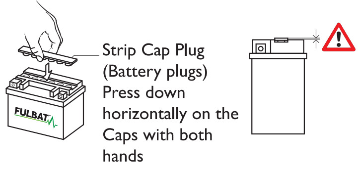 FULBAT Motorcycle Battery - filler 1