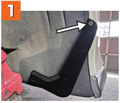 FX3D FK8 Honda Civic Mud Guards - Fig4