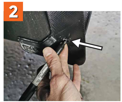 FX3D FK8 Honda Civic Mud Guards - Fig5