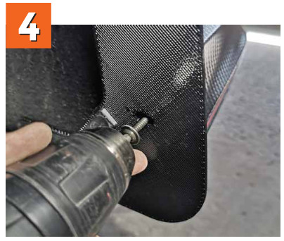 FX3D FK8 Honda Civic Mud Guards - Fig7