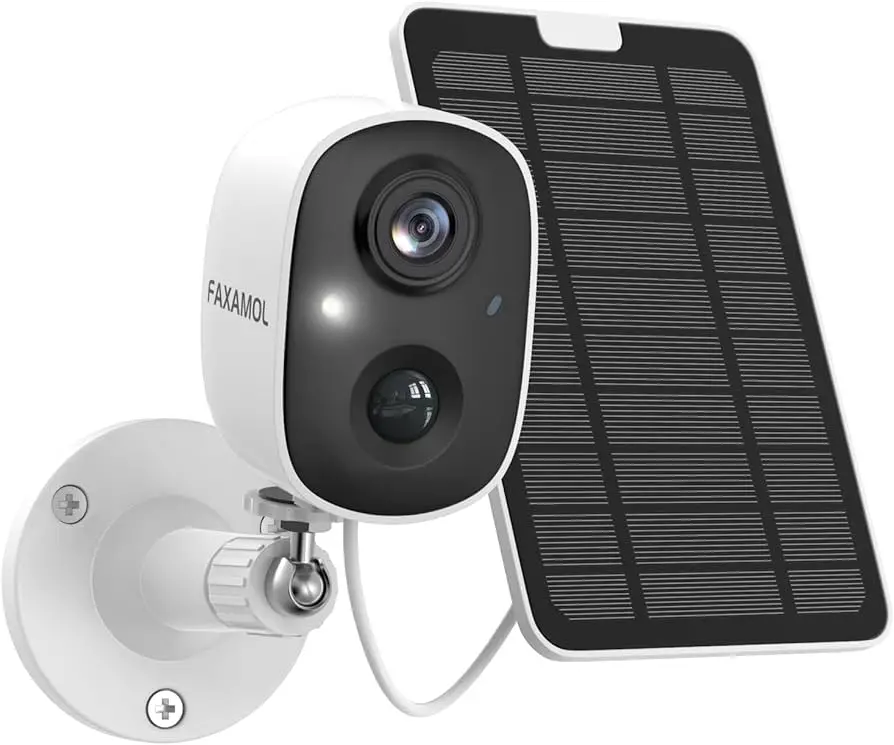 Faxamol-SolarCG6-Solar-Powered-Security-Camera-Wireless-Outdoor-PRODUCT