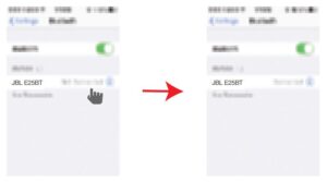 Fig 14 Go back to the Bluetooth device list