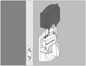 Fig 18 Install the battery cover
