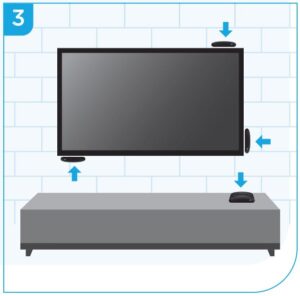 Fig 6 Position Roku® streaming player