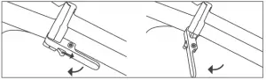 Fiido Bike Folding instructions 5