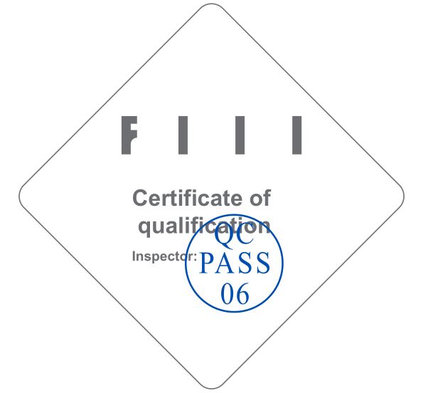 Fiil Wireless Headphone - Certificate of qualification