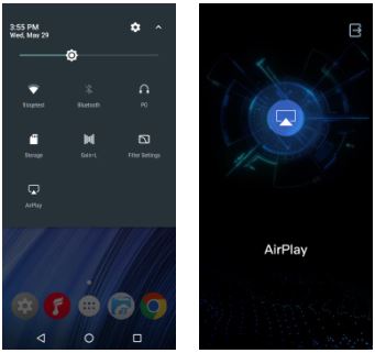 Fiio M15 Complete - Click Airplay of M15