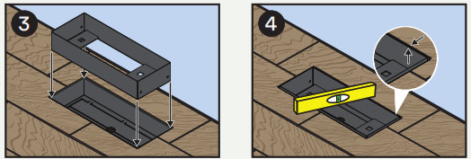 Fittes FMLIT2X12BLK Flush Floor Vent Lite - Fig2