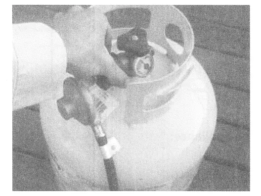 Flame King G6502 BTU Portable Propane Outdoor Fire Pit - connection2