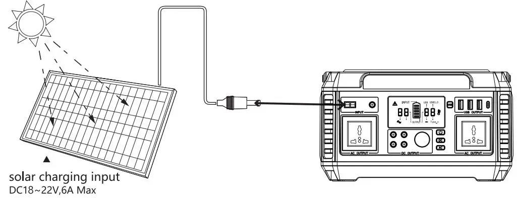 FlashFish-P60-230V-Solar-Generator-7