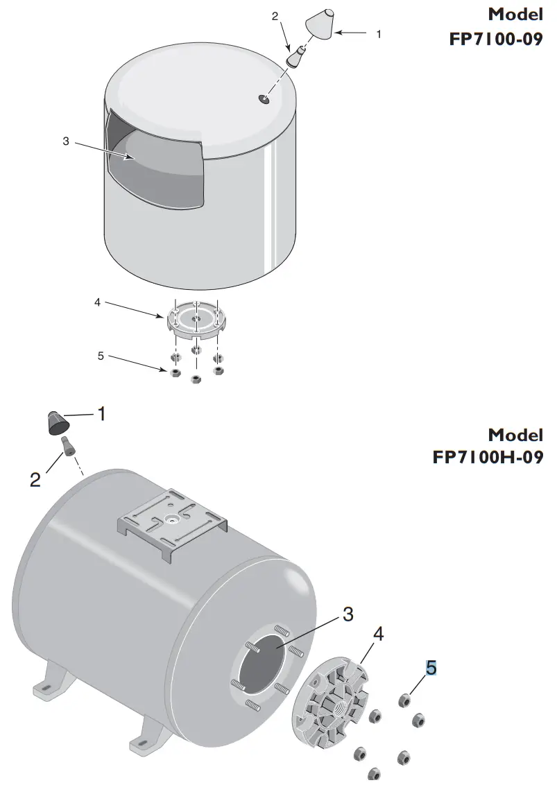 Flotec FP7100 Pre Charged Pressure Tanks - figure5