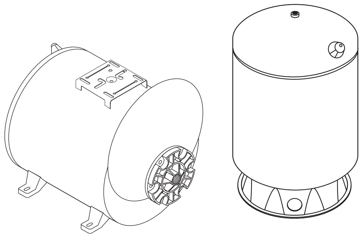 Flotec FP7100 Pre Charged Pressure Tanks